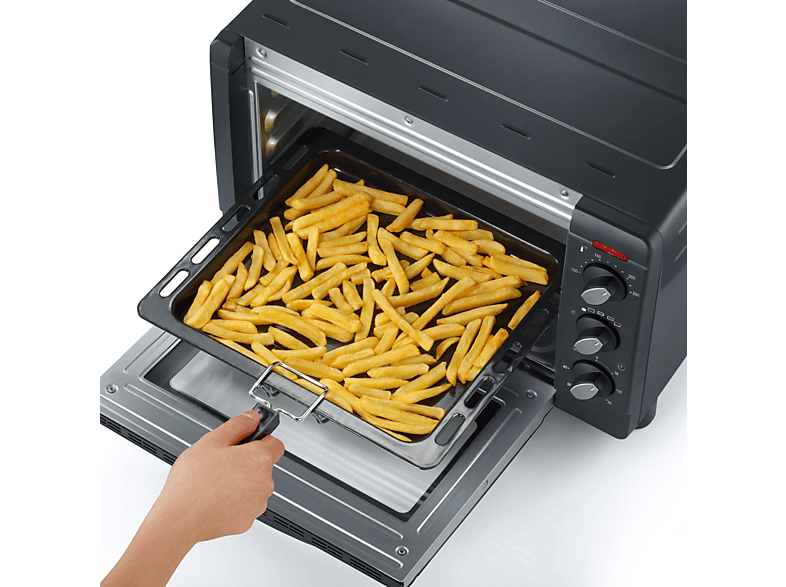 Horno pequeño - SEVERIN TO 2068, 1500 W, 20 l, negro — foto 3