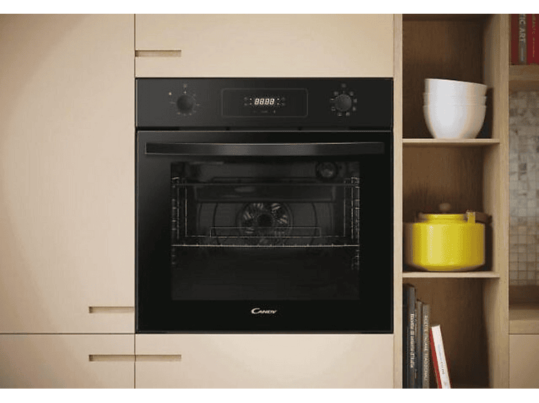 Horno - CANDY FIDCP N625 L, Integrable, Hidrolítica, 65 l, 59,5 cm, Negro — foto 7