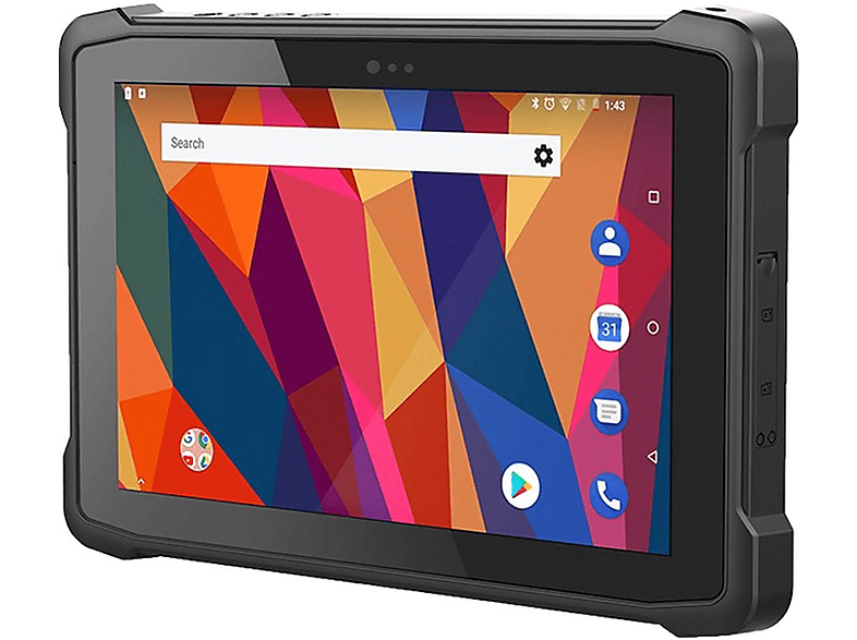OUKITEL RT1 64 GB, Rugged tablet, 64 GB, Negro, 10,1 " WXGA+, 4 GB RAM, MT8788WA 2.0GHz A73 Quad + 2.0GHz A53 Quad, 64bit, Tablet Android
