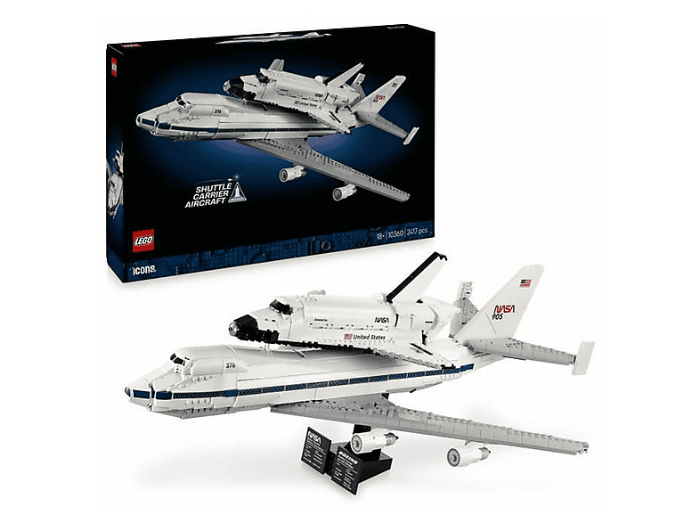 Juego de construcción - LEGO Shuttle Carrier Aircraft, edad recomendada: 18 año(s), 1 piezas