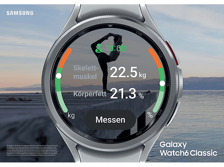 Smartwatch - SAMSUNG Galaxy Watch6 Classic, 47 mm, Acero inoxidable, Gris — foto 2