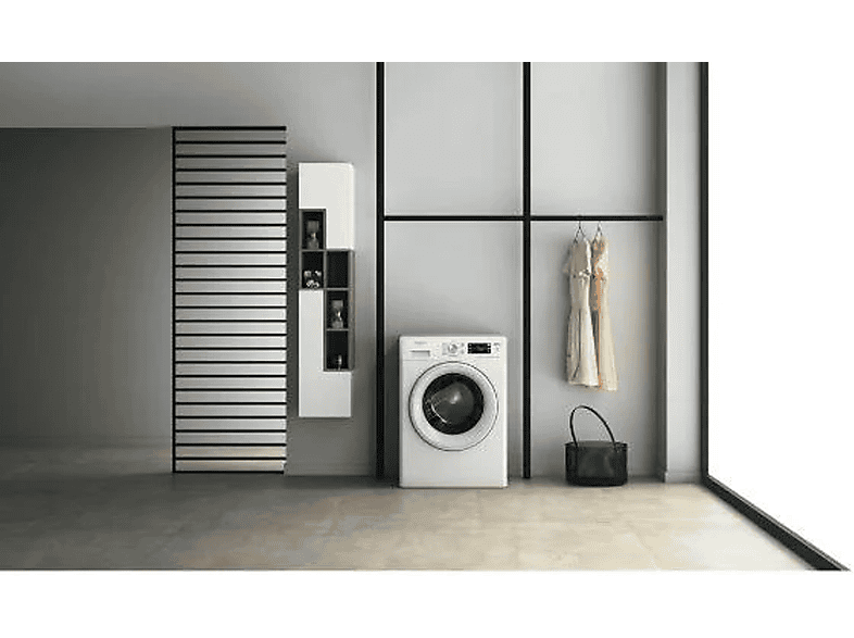 Lavadora carga frontal - WHIRLPOOL S7606281, 9 kg, 1400 rpm, 14 programas, Blanco — foto 2