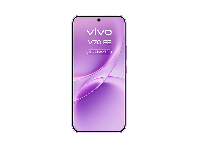 Móvil - vivo Bundle V70 FE, Muse Purple, 256GB, 8GB RAM, 6.83" AMOLED, Dimensity 7360-Turbo, 7000 mAh — foto 6