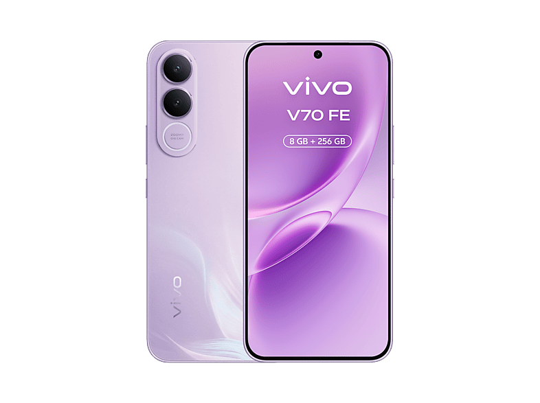 Móvil - vivo Bundle V70 FE, Muse Purple, 256GB, 8GB RAM, 6.83" AMOLED, Dimensity 7360-Turbo, 7000 mAh — foto 11