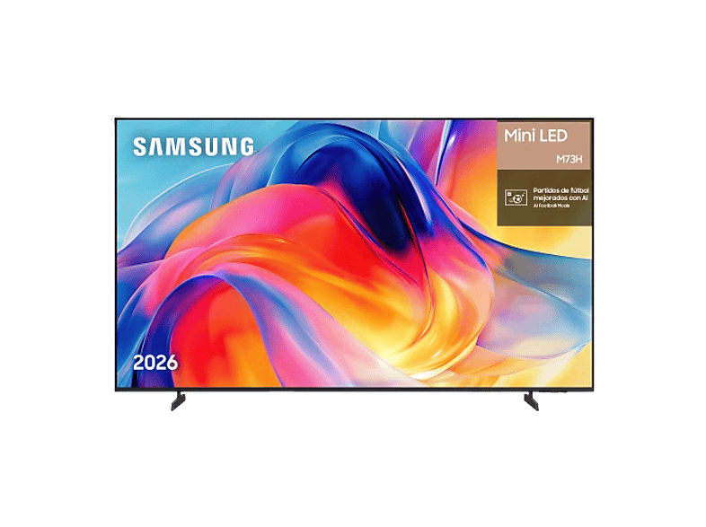 TV Mini LED 65" - Samsung TU65M73HAUXXC, UHD 4K, Mini LED Processor 4K, Smart TV, Full AI, Negro