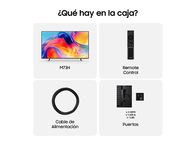 TV Mini LED 65" - Samsung TU65M73HAUXXC, UHD 4K, Mini LED Processor 4K, Smart TV, Full AI, Negro — foto 8
