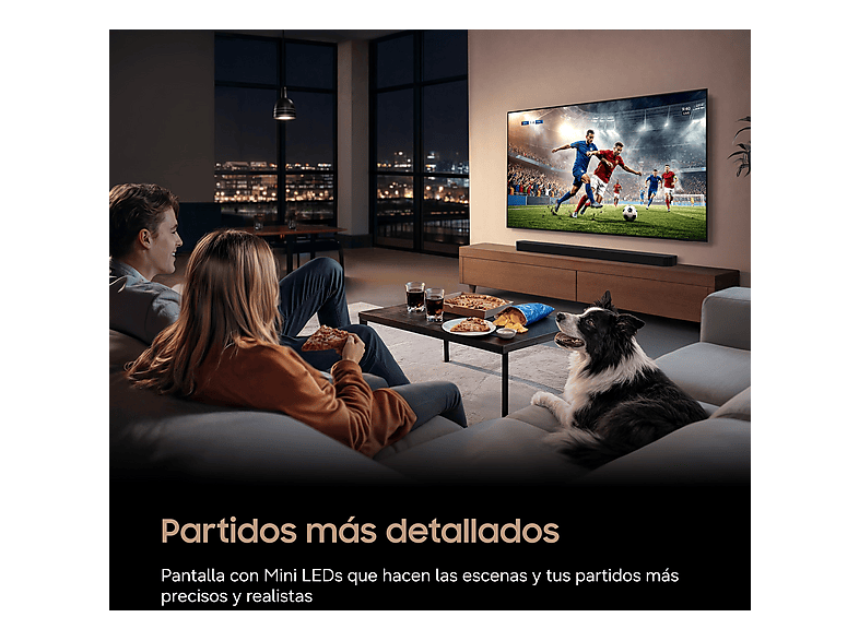 TV Mini LED 65" - Samsung TU65M73HAUXXC, UHD 4K, Mini LED Processor 4K, Smart TV, Full AI, Negro — foto 10