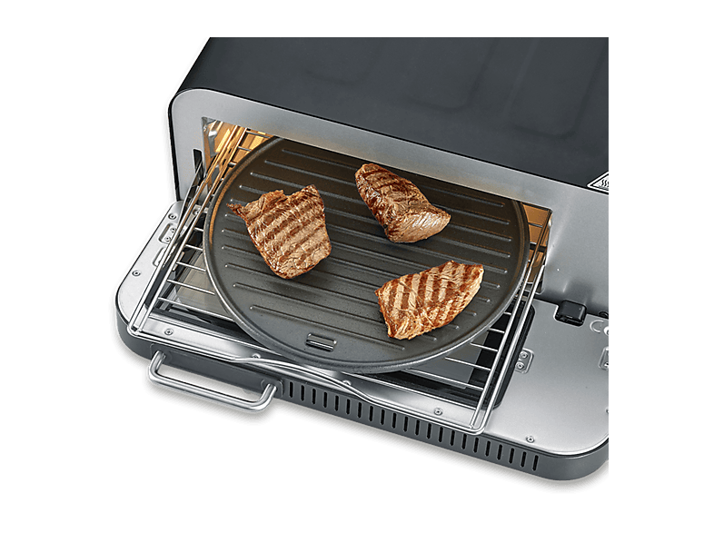 Horno de pizza - SEVERIN PG 8575, 2000 W, 18 l, Negro — foto 5