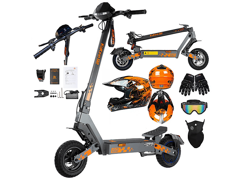 Patinete eléctrico - KUKIRIN G2 VMP, Pot. máx. 500 W, Carga máx. 120 kg, negro (Ref. 176067506)