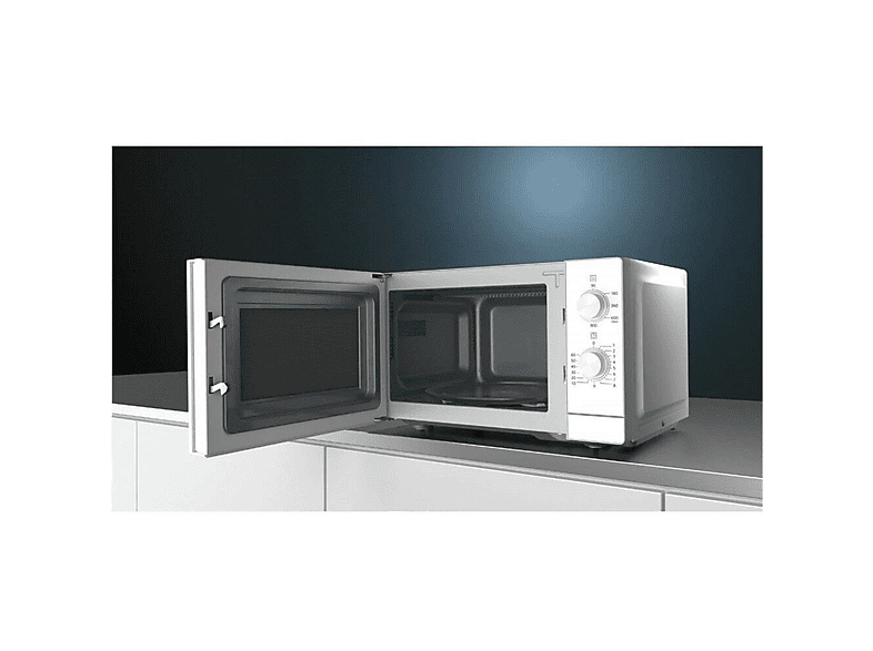 Microondas libre instalación - SIEMENS FF020LMW0, 800 W, 5 potencia, 20 l, Blanco — foto 5