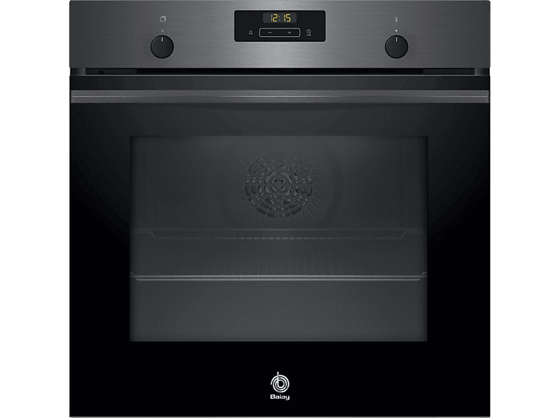 Horno multifunción - Balay 3HB4131G3, Integrable, Hidrolítica, 71 l, 594 mm, Grafito