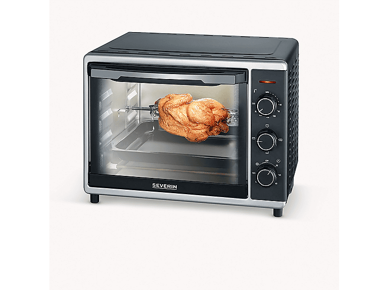 Horno de sobremesa - SEVERIN TO 2056, 1600 W, 30 l, negro — foto 5