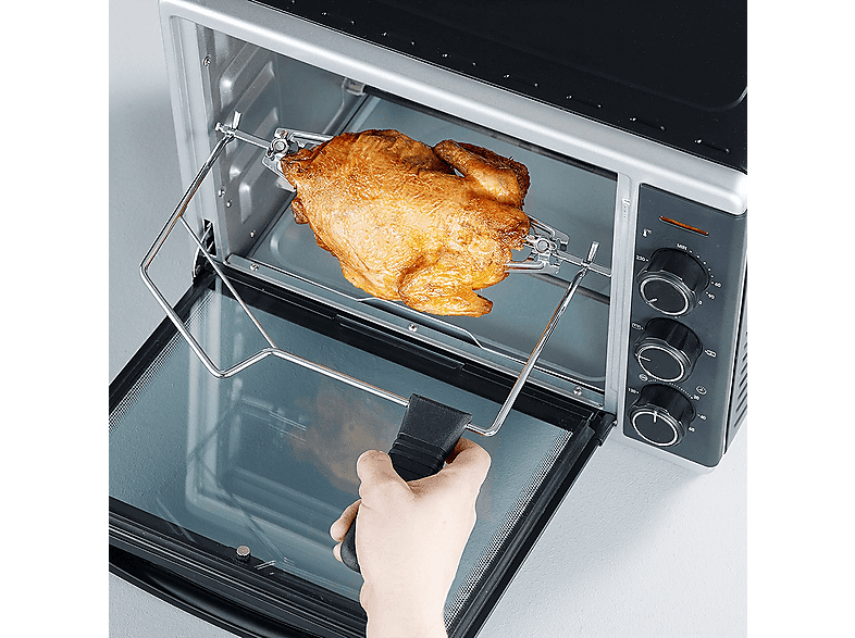 Horno de sobremesa - SEVERIN TO 2056, 1600 W, 30 l, negro — foto 8