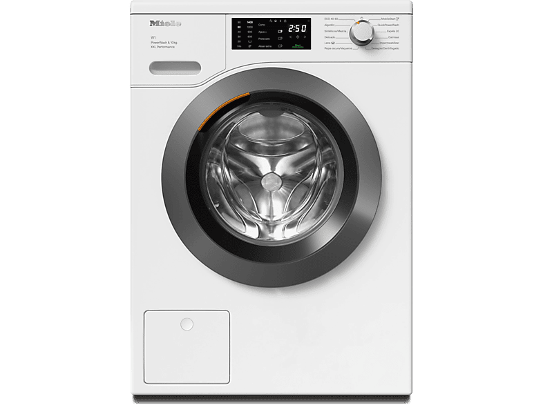 Lavadora carga frontal - Miele WCK360 WCS, 10 kg, 1400 rpm, 11 programas, QuickPowerWash, Alisar extra, Blanco loto — foto 1