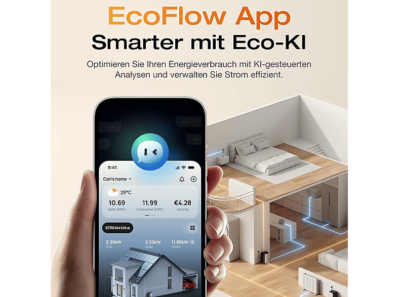 Kit solar - ECOFLOW STREAM Ultra con 4 Smart Plugs, 2300 W — foto 5