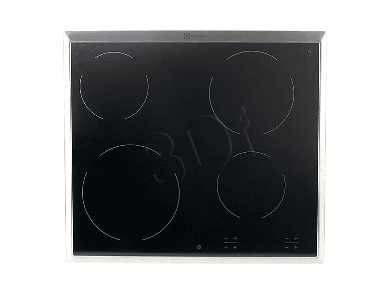 Placa de inducción - ELECTROLUX EHF16240XK, 4 zonas, 576 mm, Negro — foto 6
