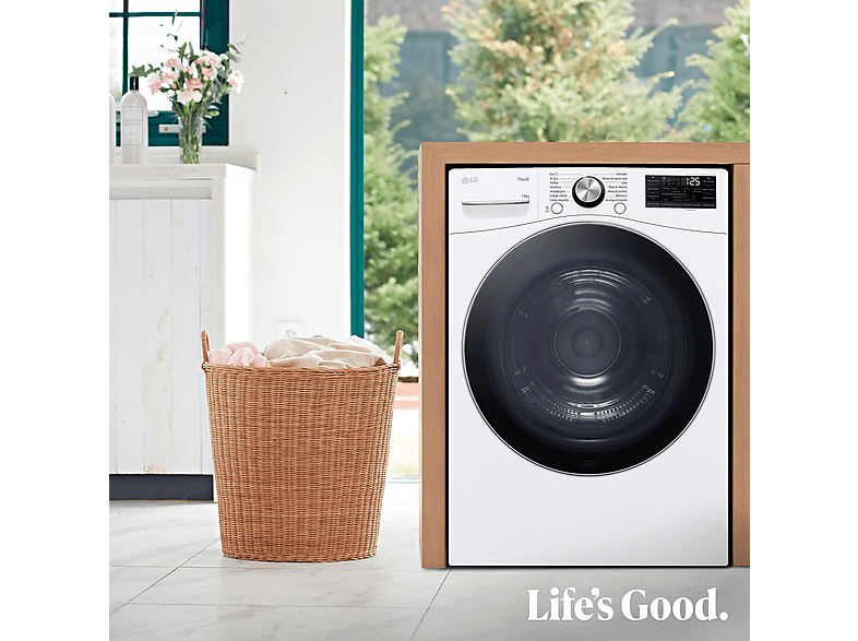 Secadora bomba de calor - LG RH18U8AVCW, 18 kg, 15 programas, 6 Motion™, Eco Hybrid™, Blanco — foto 15