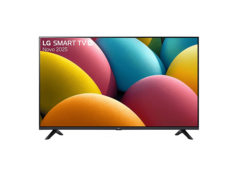 TV LED 43" - LG 43LR60006LA, Full-HD, Α5 Gen 6 AI Processor 4K, Smart TV, DVB-T2 (H.265), Black