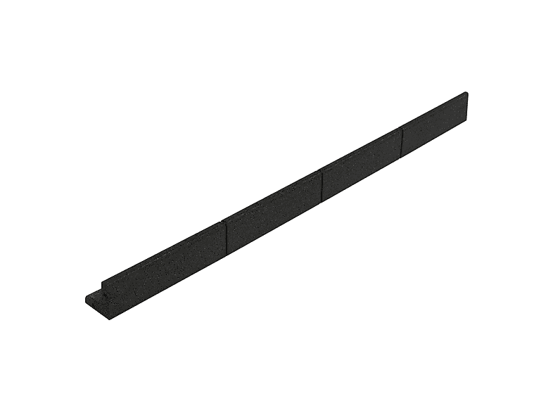 Borde de jardín flexible - MONSTERSHOP Flexible, Negro, Ref. 179480135 — foto 2