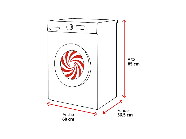 Lavadora secadora - LG F4DR7009AGS, Serie 700, 9 kg/6 kg, 1400 rpm, 14 programas, Inox antihuellas — foto 2