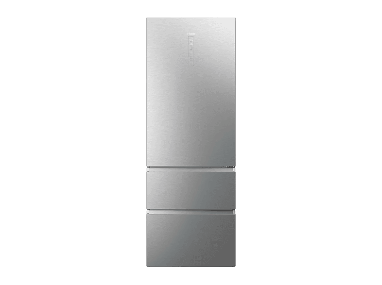 Frigorífico combi - Haier Series 7 HTW7720CNMM, No Frost, 201 cm, 486 l, My Zone, Daylight, Inox Platino