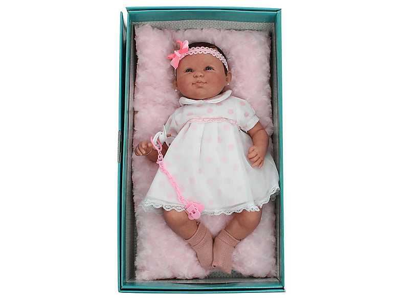 Muñeca - MUÑECAS GUCA Muñeca Reborn Abril con Cojín, 22 cm, 99 año(s), Plastico — foto 3