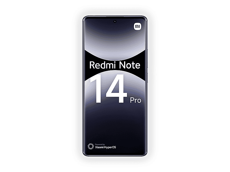 XIAOMI REDMI NOTE 14 PRO 6.67P/4G/8N/8+256GB/B, Negro medianoche, Móvil Android, 256 GB, 8 GB RAM, 6,67 " AMOLED FHD+, MediaTek Helio G100-Ultra, 5500 mAh