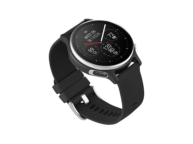 Smartwatch - ASUS VivoWatch 6 (HC-D06), 22 mm, Acero Inoxidable, Negro