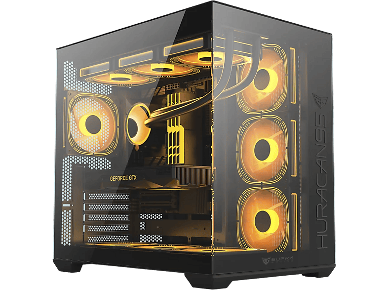 PC Gaming - PC RACING RYZEN 9 ORDENADOR SOBREMESA, AMD Ryzen™ 9 5900X, 32 GB RAM, 1 TB SSD, GeForce RTX™ 4060 Ti, Windows 11 Pro, Negro