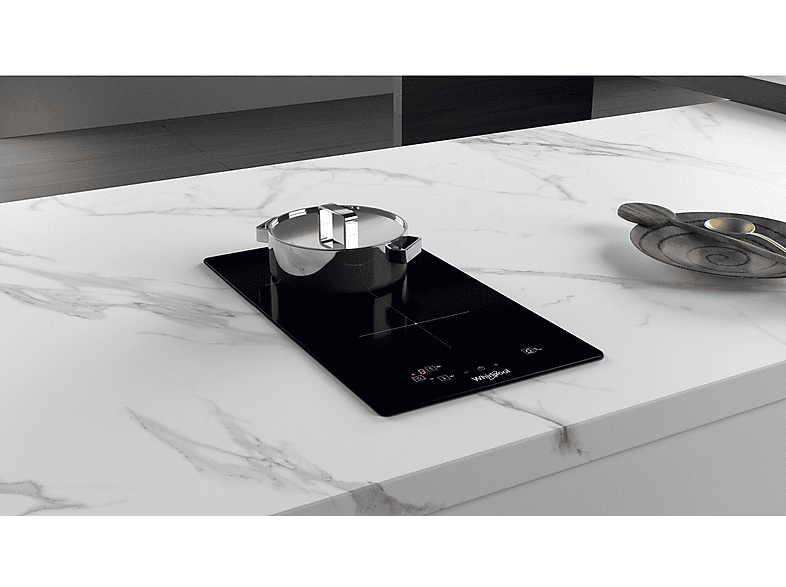 Placa de inducción - WHIRLPOOL WS Q0530 NE, 2 zonas, 284 mm, Negro — foto 8