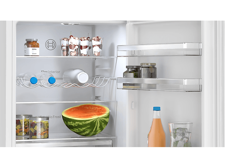 Frigorífico combi - Bosch KGN362WCF, Total NoFrost, VitaFresh XXL 0 °C, 186 cm, 321 l, Blanco — foto 5
