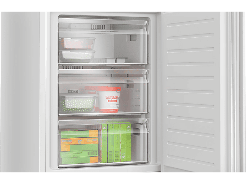 Frigorífico combi - Bosch KGN362WCF, Total NoFrost, VitaFresh XXL 0 °C, 186 cm, 321 l, Blanco — foto 7