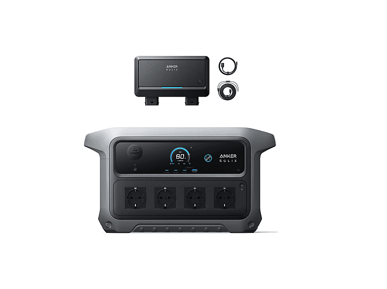 Estación de energía - ANKER SOLIX KIT C2000 Gen 2+Alternator Charger, — foto 1
