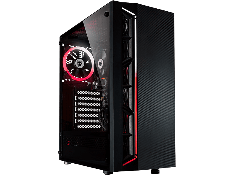 PC Gaming - BEASTCOM Q3 Essential Gaming, AMD Ryzen™ 5 3400G, 16 GB RAM, 1 TB SSD, Radeon™ RX Vega 11, Windows 11 Home, Negro (Ref. 143594101) — foto 1