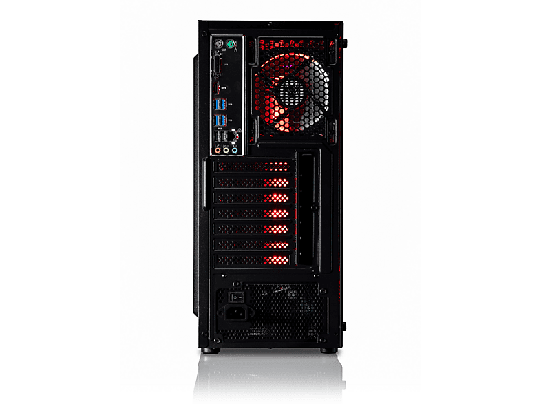 PC Gaming - BEASTCOM Q3 Essential Gaming, AMD Ryzen™ 5 3400G, 16 GB RAM, 1 TB SSD, Radeon™ RX Vega 11, Windows 11 Home, Negro (Ref. 143594101) — foto 3