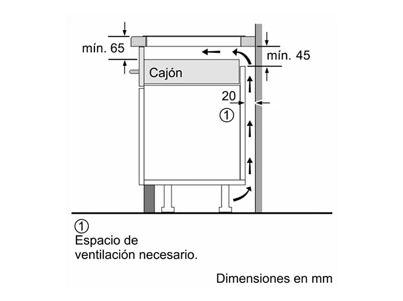 Placa inducción - Siemens EH631BJB6E, 3 Zonas, 28 cm, 59.2 cm, PowerBoost, Negro — foto 8