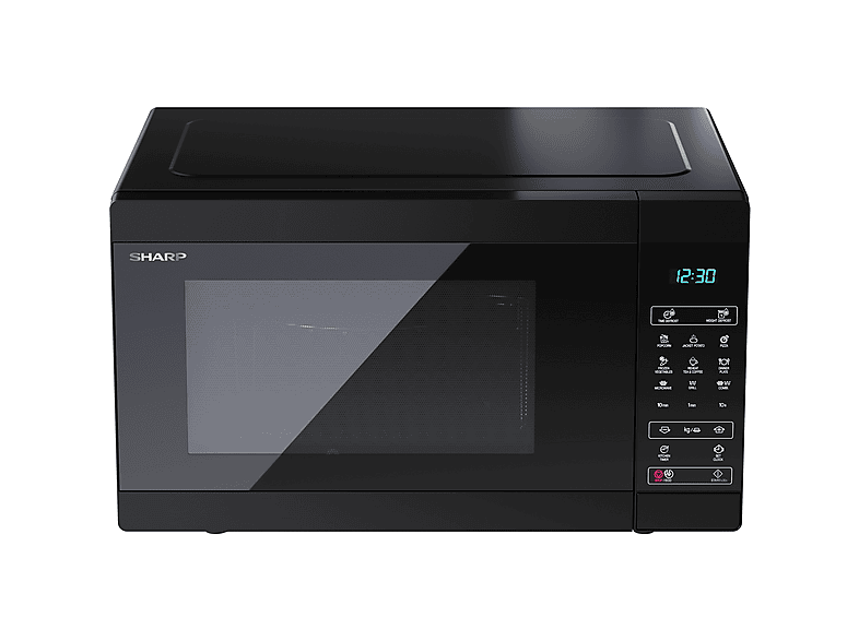 Microondas - SHARP YC-MG81E-B, 11 potencia, 28 l, Negro — foto 2