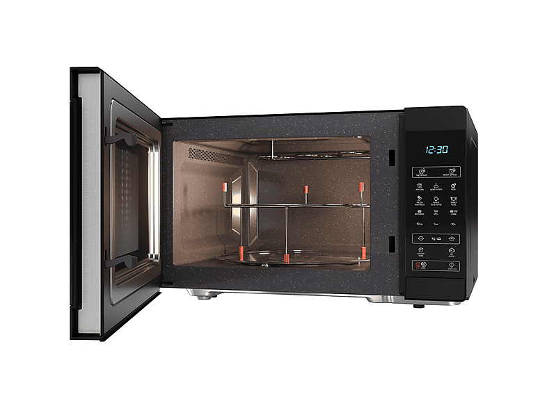 Microondas - SHARP YC-MG81E-B, 11 potencia, 28 l, Negro — foto 3