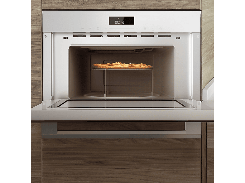 Microondas integrable - CECOTEC Bolero Hexa MW703800 Glass White, 1450 W, 1 l, Blanco — foto 4