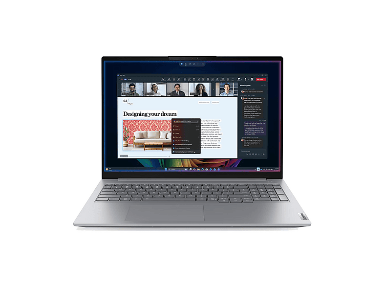 Portátil - LENOVO THINKBOOK 16 G9 IPL ULTRA 5 325/16/16/512/W11P COP, 16 " WUXGA, Intel® Core™ Ultra 5 325, 16 GB RAM, 512 GB SSD, HD Graphics, Windows 11 Pro, idioma del teclado: ES, Gris