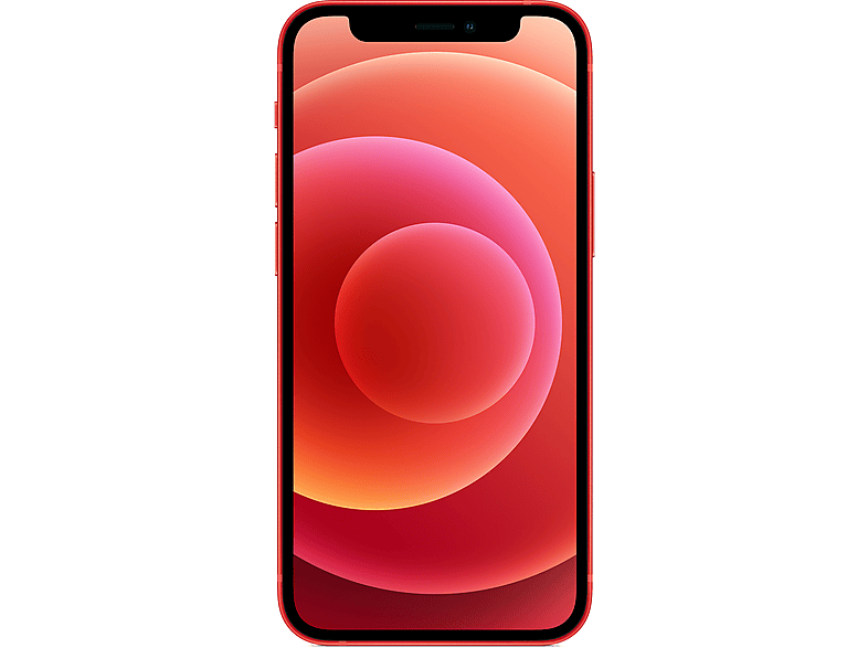 APPLE iPhone 12 Mini, Rojo, Móvil iOS, 128 GB, 4 GB RAM, 5,4 " OLED, Ceramic Shield, Anti-huellas, Chip A14 Bionic con Neural Engine, 2227 mAh