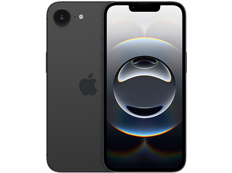 APPLE iPhone 16e, Negro, Móvil iOS, 256 GB, 8 GB RAM, 6,1 " OLED Super Retina XDR, Chip A18, 3,961 mAh