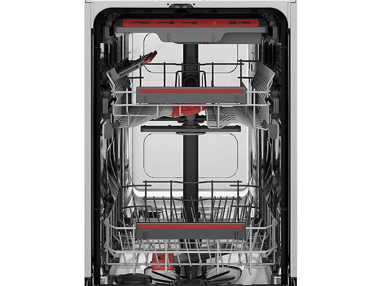 Lavavajillas libre instalación 45 cm - AEG FFB73527ZM, 10 servicios, 9 programas, 446 mm, INOX — foto 3