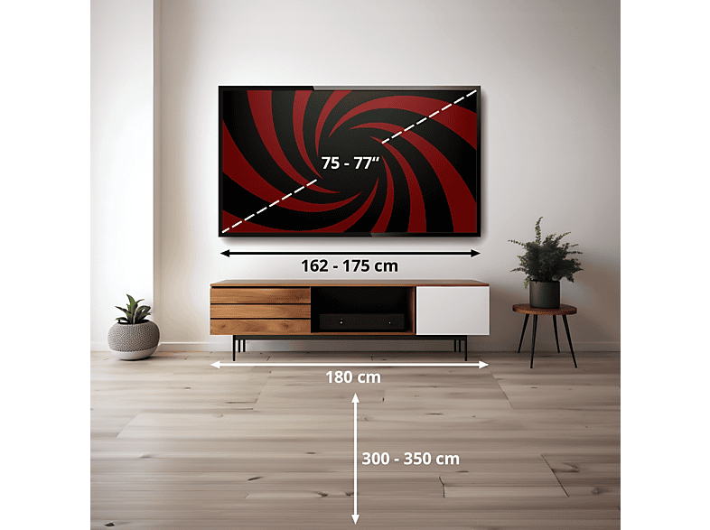 TV Mini LED 75" - Philips Ambilight TV 75MLED920 4K QD MiniLED 189cm 75" Smart TV Dolby Vision y Dolby Atmos Titan OS, Negro — foto 2