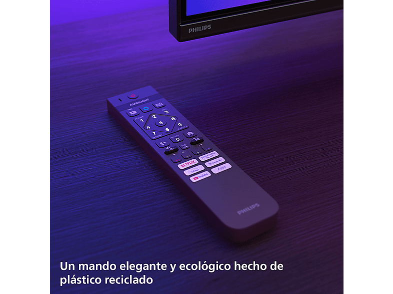 TV Mini LED 75" - Philips Ambilight TV 75MLED920 4K QD MiniLED 189cm 75" Smart TV Dolby Vision y Dolby Atmos Titan OS, Negro — foto 12