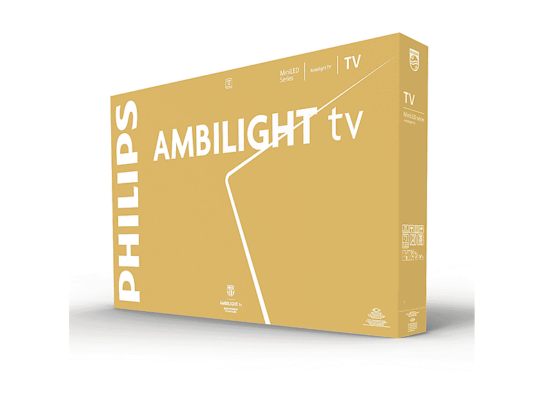 TV Mini LED 75" - Philips Ambilight TV 75MLED920 4K QD MiniLED 189cm 75" Smart TV Dolby Vision y Dolby Atmos Titan OS, Negro — foto 18