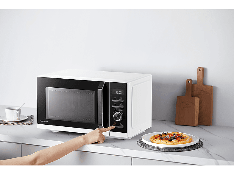 Microondas - TOSHIBA MW3-AC26SF, 2100 W, 26 l, Blanco — foto 7