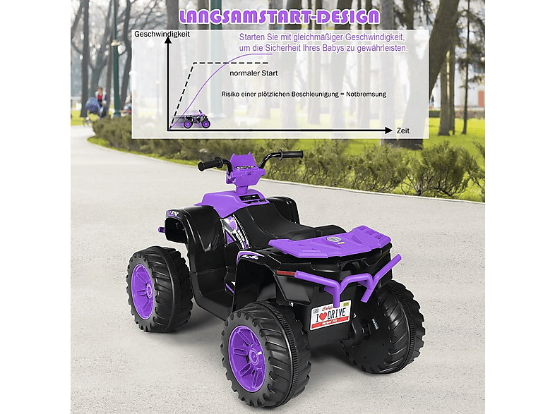 Quad eléctrico infantil - NORTHIO 59314 — foto 4