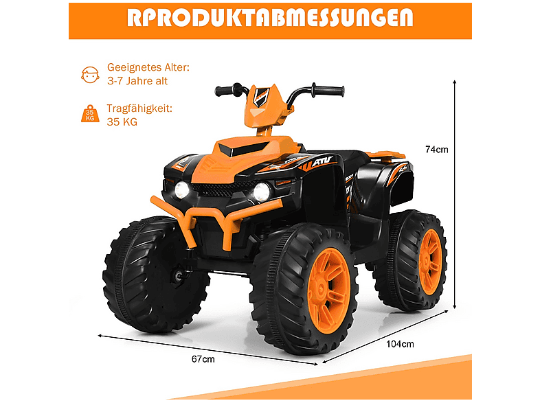 Quad eléctrico infantil - NORTHIO 82138 — foto 2