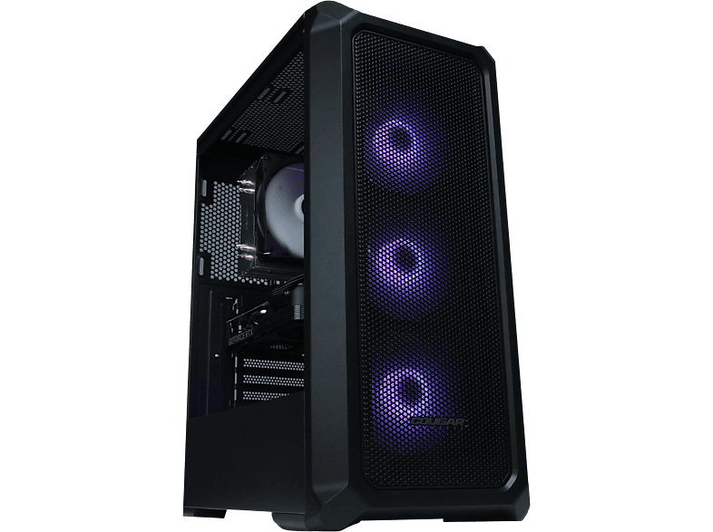 PC Gaming - EPICAL-Q  Flash, AMD Ryzen 7 5700X, 32 GB RAM, 1 TB SSD, GeForce RTX™ 5060, Windows 11 Home, Negro — foto 1